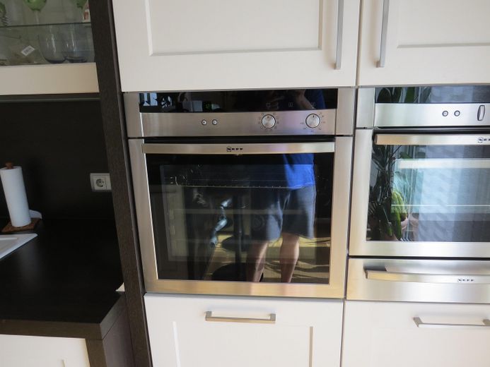 Backofen und Dampfgarer
