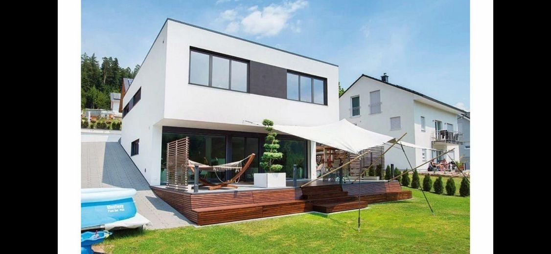 Beispiel für Bebauung