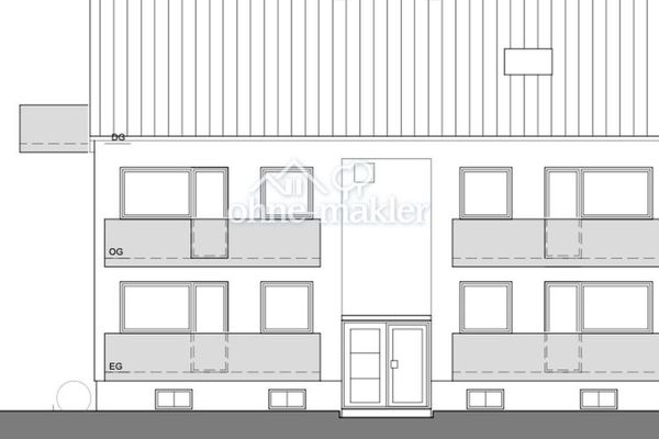 MFH with 5 units, 80% rented, well-maintained in Weinsberg