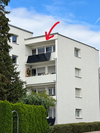 Appartement soigné de 3 pièces sur le Kuhberg à Ulm – 2 balcons, environnement calme & excellente desserte – Außenansicht