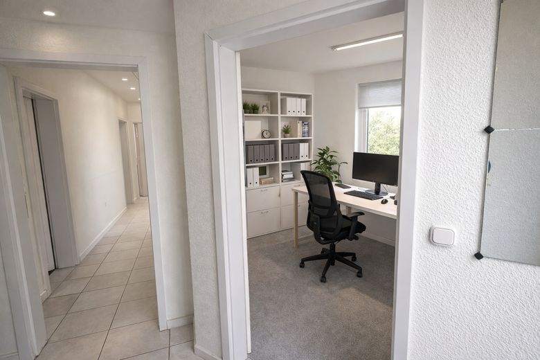 Einzelbüros im separ. Büroteil