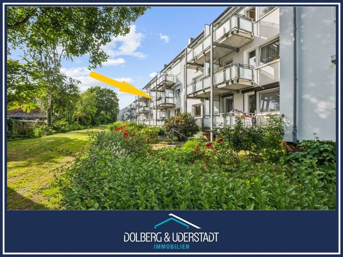 Kapitalanleger aufgepasst! Modernisierte &amp; Vermietete 2-Zimmer-Wohnung mit Balkon in Hamburg-Horn – Titelbild