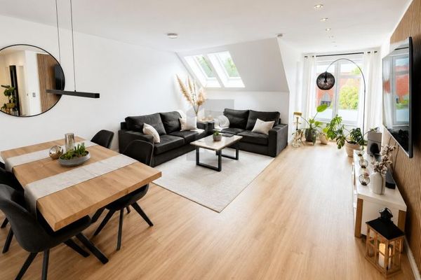 Vivere con stile con moderno carattere loft