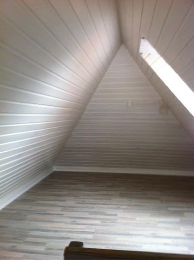 Schlafempore mit Velux Fenster