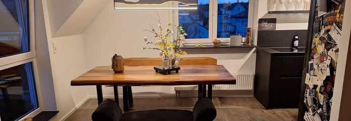 Einmalige Gelegenheit - Lichtdurchflutete, sanierte 4.5 Zimmer Maisonette-Wohnung in Wernau – Esszimmer