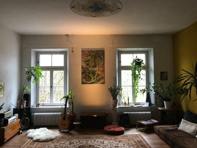 Wohn-Schlafzimmer aktuell