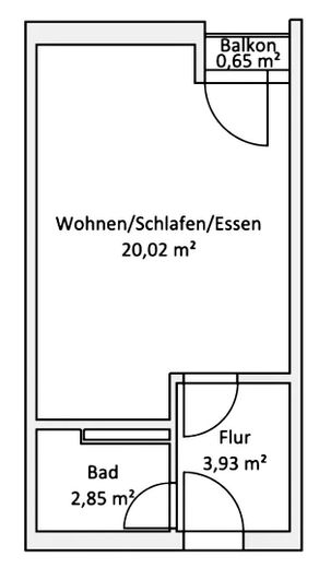 Hübsches, komplett saniertes App. mit Mini-Balkon, neu möbliert- frei ab sofort – Foto 19