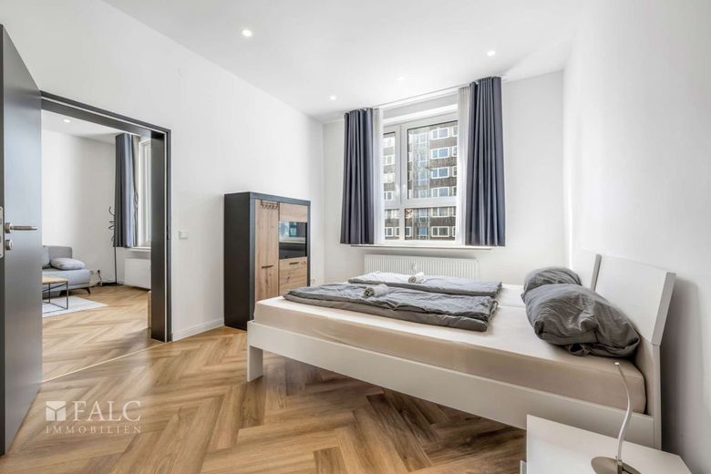 Attraktives Investment im Bremer Bahnhofsviertel - Perfekt für Ferienvermietung – Schlafzimmer I