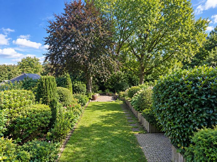 Односемейный дом в лучшем месте Иппендорфа – Blick in den Garten