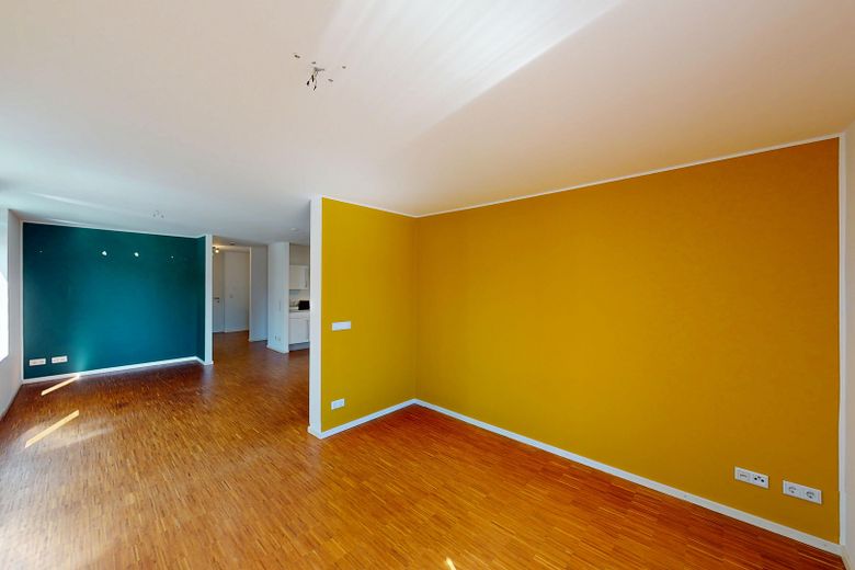 Traumhafte Dachterrassenwohnung – Wohnzimmer