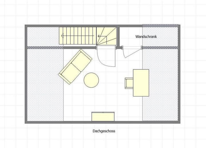 Gepflegtes Reihenmittelhaus in guter Lage in Moers – Dachgeschoss/Studio