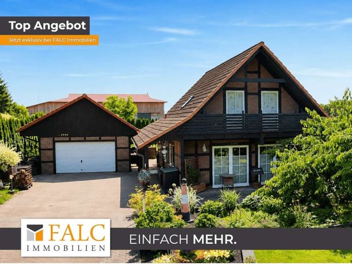 ***Großzügiges Einfamilienhaus mit Außenfachwerk und traumhaftem Garten*** – फोटो 1