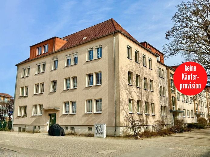 HORN IMMOBILIEN++RESERVIERT! Neubrandenburg Zentrum, helle 3-Raum Eigentumswohnung, EBK, Keller &amp; Parkfläche – 3-Raum Eigentumswohnung 1. OG