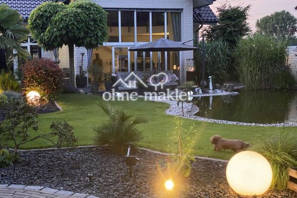 Exklusives Einfamilienhaus mit Wellnessgarten – Wohnen auf höchstem Niveau