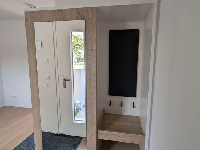 Designgarderobe mit Spiegel