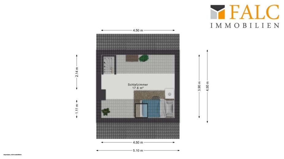 moderne Doppelhaushälfte mit ausgebautem Nebengelass – Gästehaus Dachgeschoss