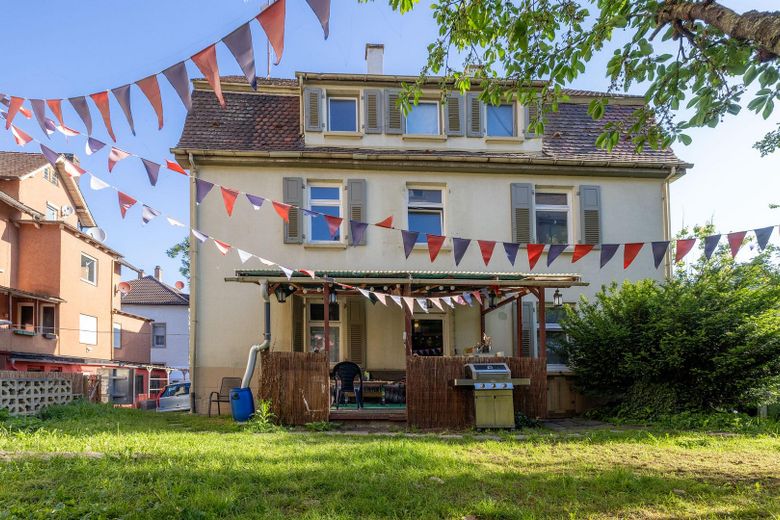 Zukunftsinvestment im 1.OG - ruhig, grün, zentral. – Gartenansicht