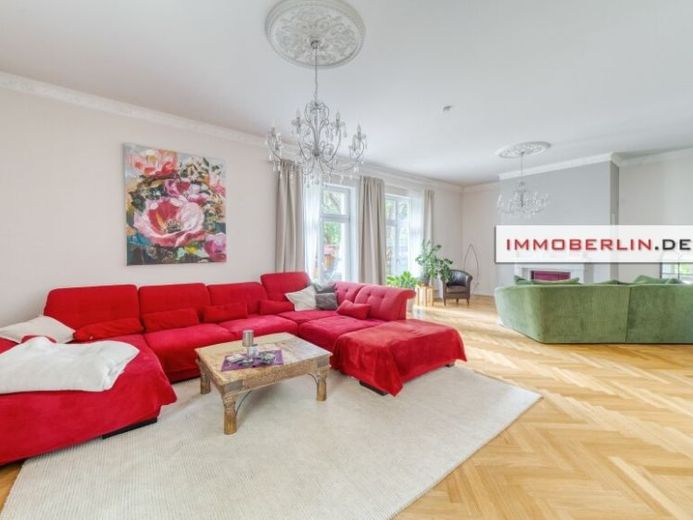 IMMOBERLIN.DE - Exquisite Gründerzeitvilla mit modernem Wohlfühlambiente & Sonnengarten – Foto 1
