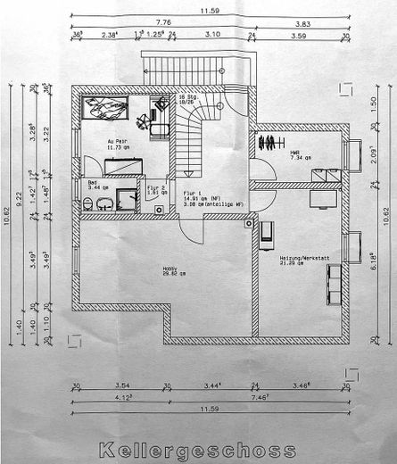 Well-maintained wooden house  200m², 8 rooms, 4 bathrooms and particularly energy-efficient building services – Photo 49