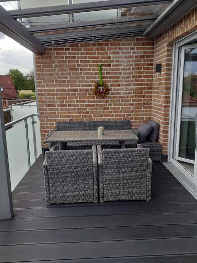 Teilweise Überdachter Balkon