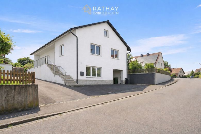 Gepflegtes Einfamilienhaus mit Garage &amp; Garten - sofort bezugsfertig – Visualisierung Außenansicht