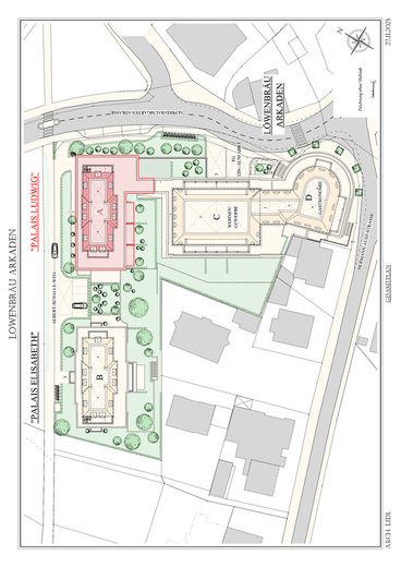 EXKLUSIVE 3-ZIMMER-NEUBAUWOHNUNG /LÖWENBRÄU-ARKADEN B A D   W Ö R I S H O F E N – Palais Ludwig