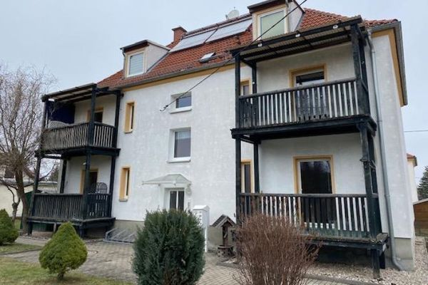 Mieszkanie 2-pokojowe w Borna, dzielnica Thräna, z balkonem