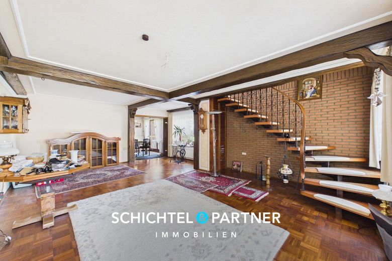 Woltmershausen | Familienhaus mit Carport &amp; großem Südwest-Garten – S&amp;P | Wohnzimmer