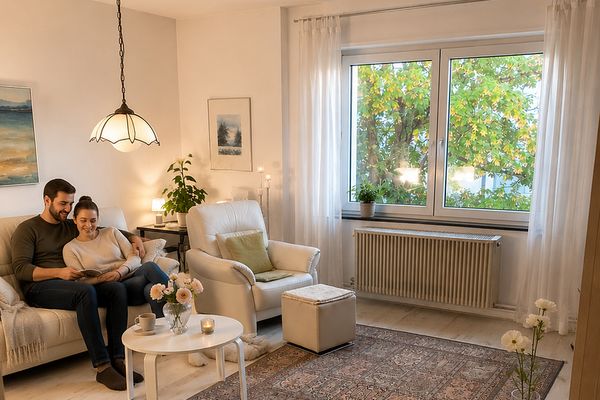 Lichtdurchflutete 4-Zimmer-Wohnung im Herzen vom Paulusviertel mit Balkon und Gartennutzung