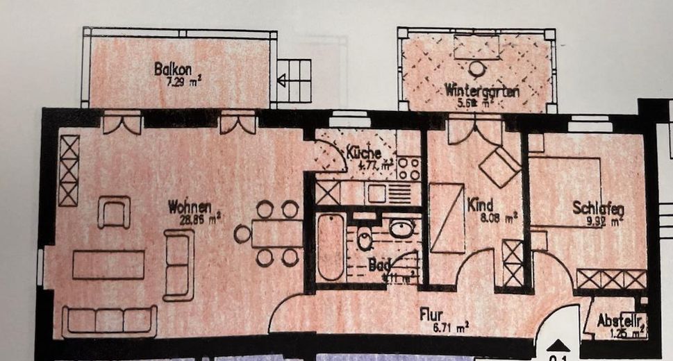 Piso de 3 habitaciones disponible para ocupar, balcón y uso del jardín – directamente junto al parque de Sanssouci - Clase energética C – Foto 15