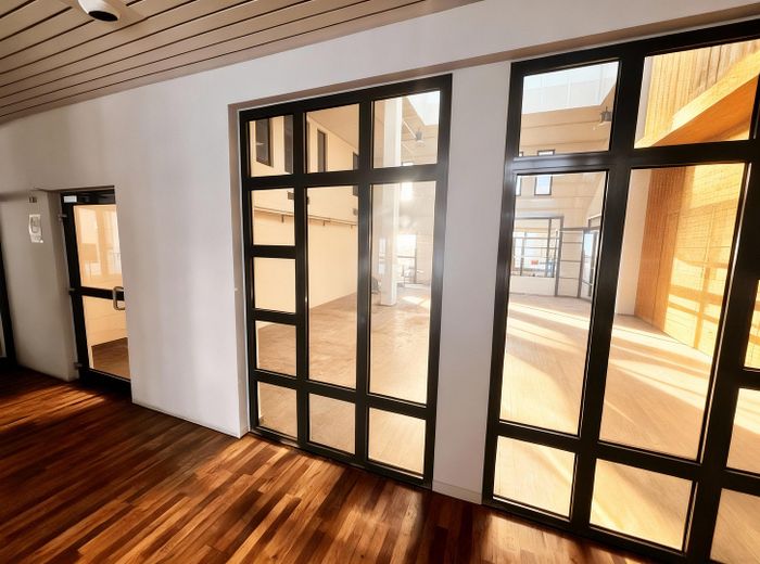 Ansicht zum Atrium EG
