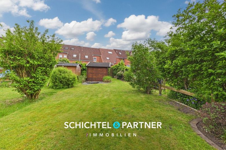 Brinkum |Sofort Einziehen: Modernisiertes Reihenhaus mit Süd-Garten – S&amp;P | Garten