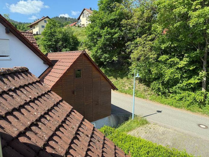 Ausblick Balkon