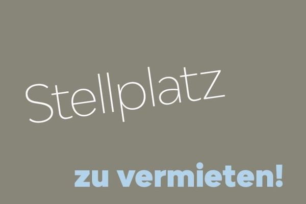 Stellplatz zu vermieten