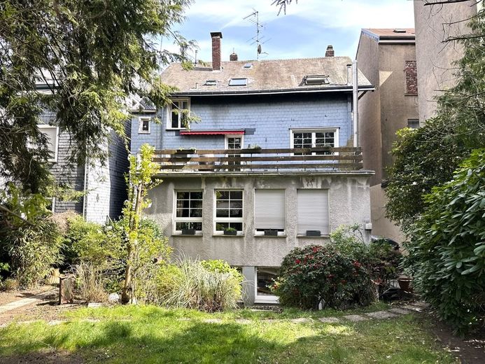 Zentrumsnahes Wohn- und Geschäftshaus (1 Gewerbe + 3 Wohnungen) in Schwelm - voll vermietet – Rückansicht