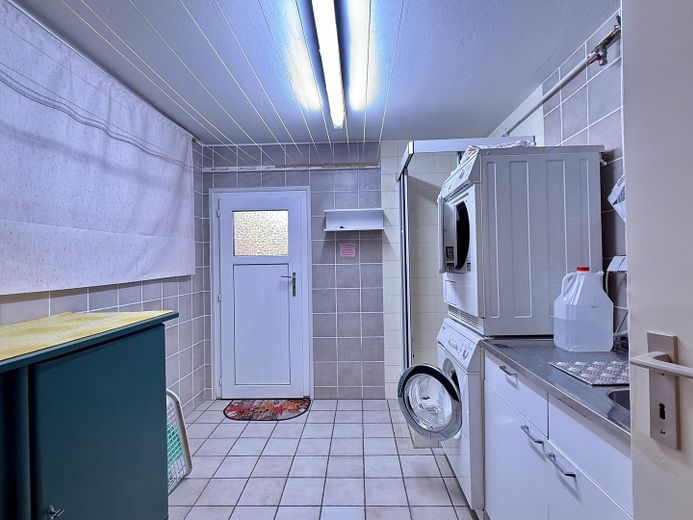 Waschraum im Keller