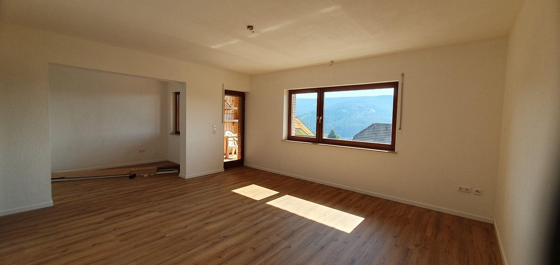 Wohnbereich und Loggiazugang