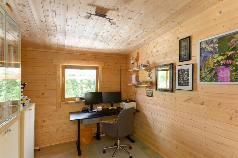 Mobilhome - Holzbohlenhaus 91qm Wohnfläche auf einer Ebene – Foto 9