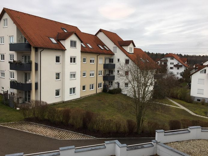 Blick aus dem Schlafzimmer