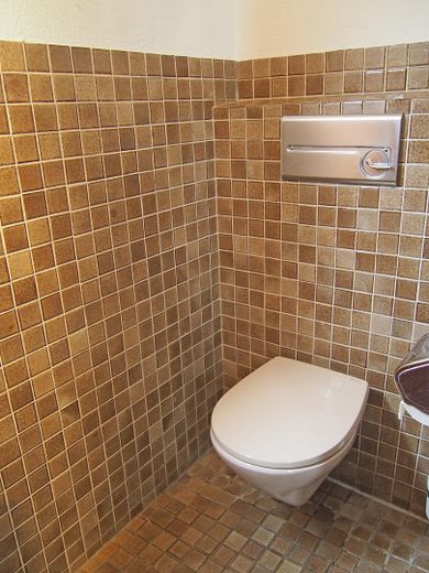 Casa indipendente e spaziosa in una posizione tranquilla e privilegiata (Bietigheim-Lug) – Gästetoilette
