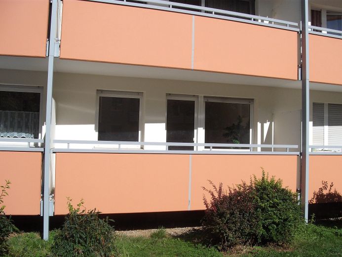 Leerstehende gepflegte Wohnung zu verkaufen – Sicht auf die Wohnung 