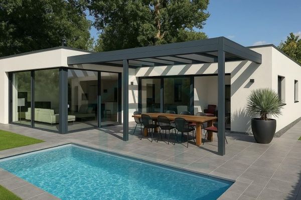 Nowoczesny bungalow modułowy z działką o powierzchni 399 m² w Magdali!