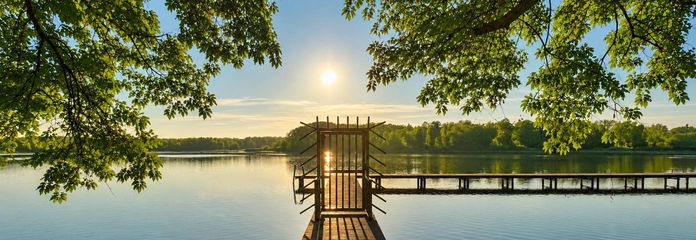 Ruhig wohnen nahe dem See: Helle 3-Zimmer-Dachgeschoss-Wohnung mit Balkon in Zossen – Strandbad Wünsdorf