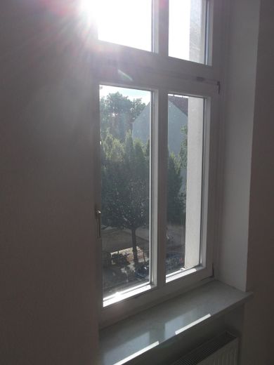 Blick Fenster Vorderseite