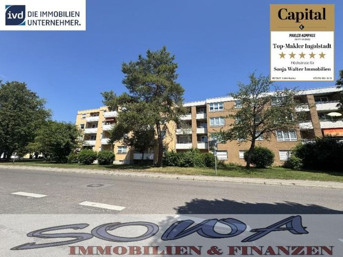 Charmante 2 Zimmer Wohnung mit Balkon in Hochparterre-Lage Neuburg | Ostend - Ein Objekt von Ihrem Immobilienpartner SOWA Immobilien und Finanzen – Foto 1