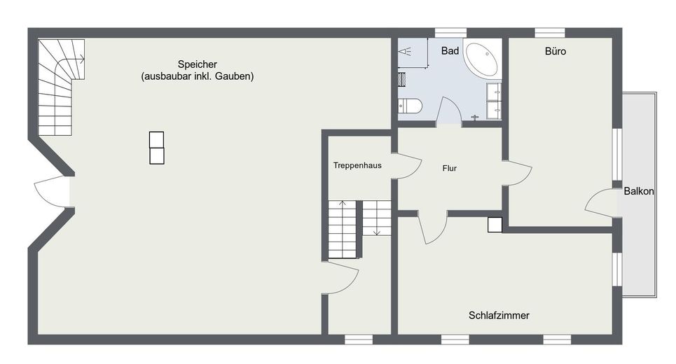 Grundriss DG
