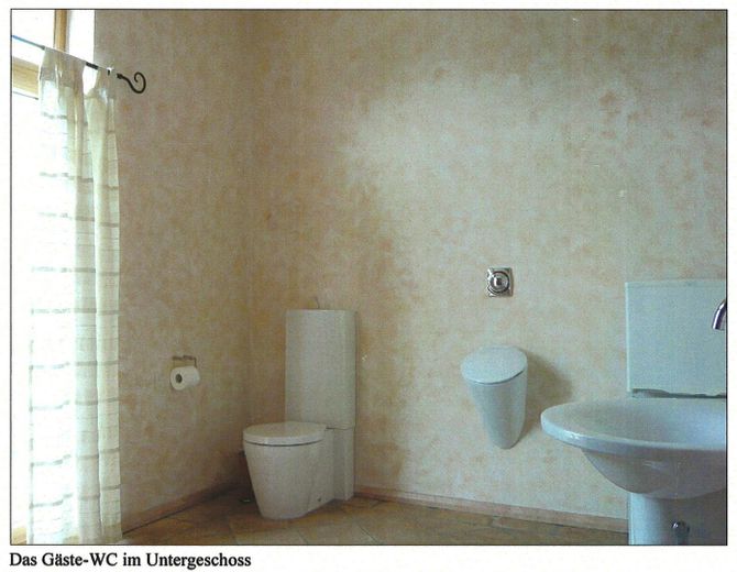 Gäste WC Erdgeschoss