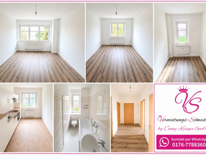 Chemnitz- Hilbersdorf में बहुत सुंदर 3 कमरों वाला अपार्टमेंट – फोटो 1