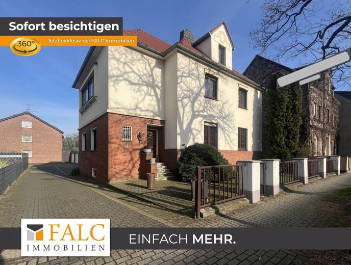 Solides Zweifamilienhaus in zentraler Lage im Duisburger Norden – Hausansicht