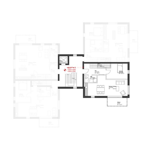 Attraktive Maisonette-Wohnung mit Balkon und Dachterrasse – Foto 5